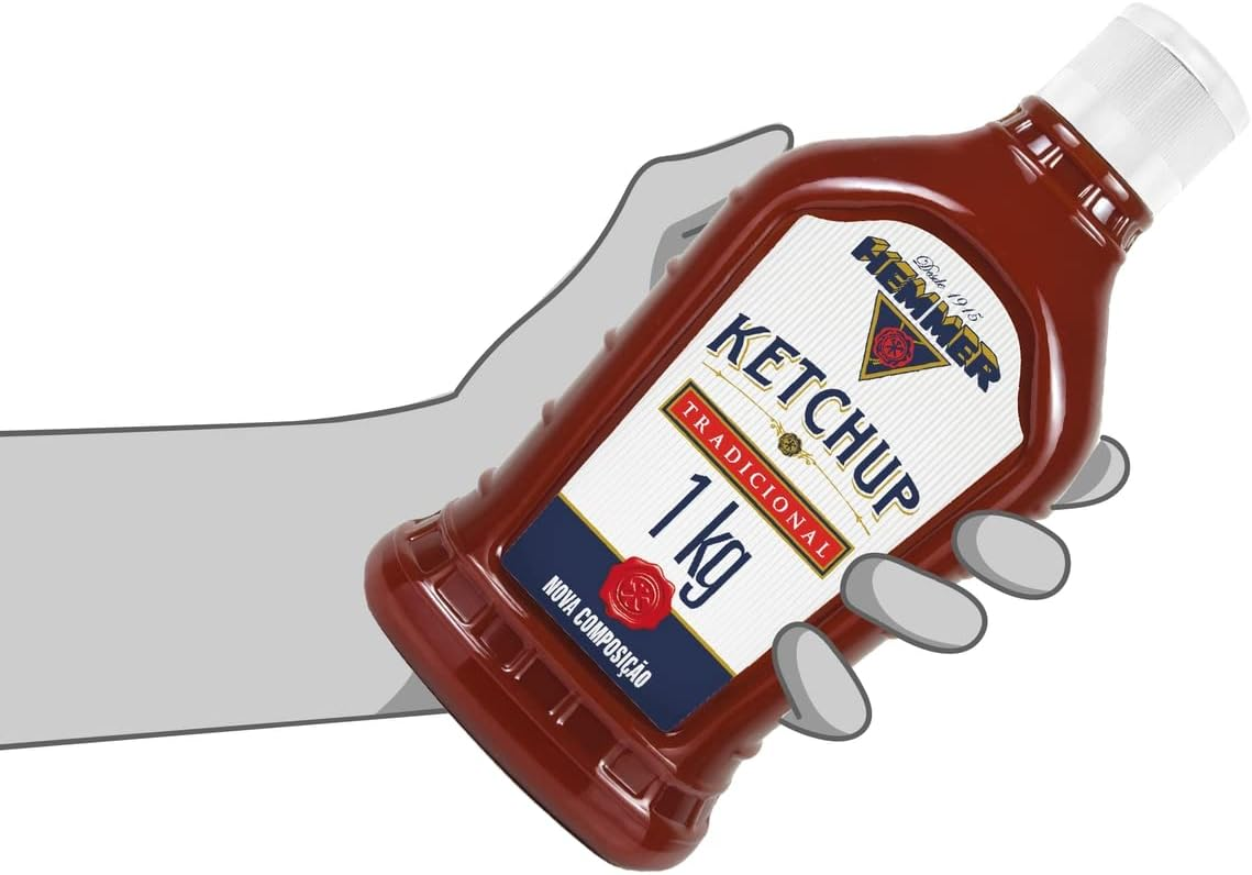 Hemmer Ketchup Tradicional Bisnaga 1kg
