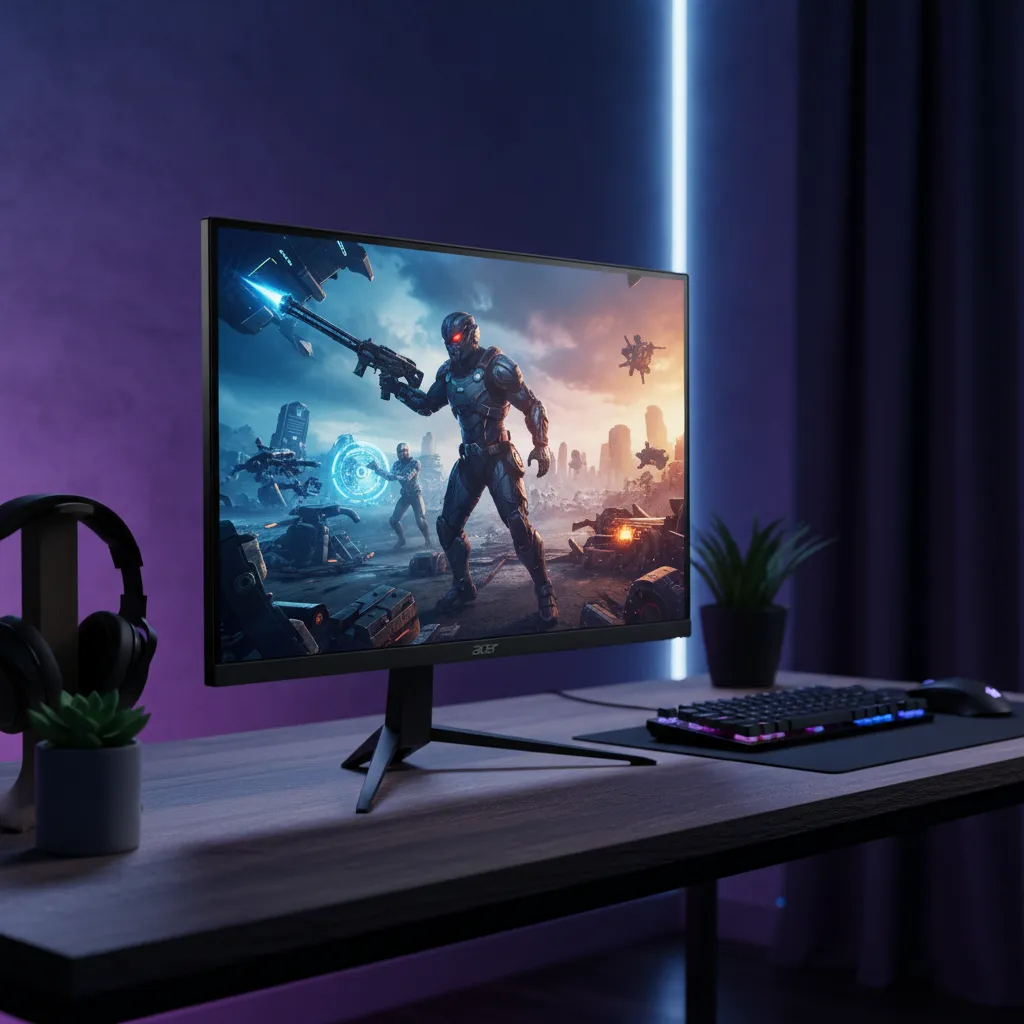 Monitor Gamer Acer Nitro Kg243y 23,8 Full Hd 144hz 1ms Ips