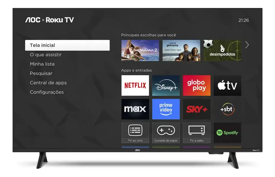 Smart Tv 43 Aoc Led 43s5155/78g