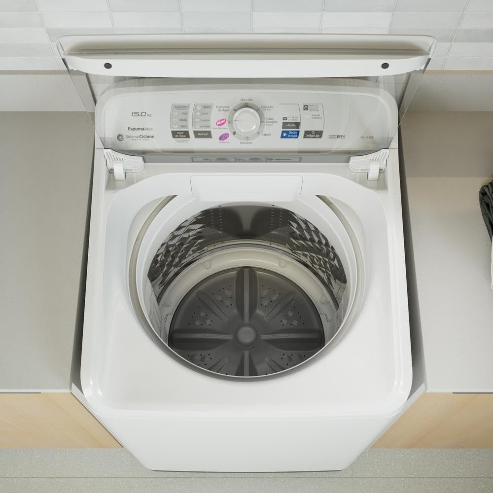 Panasonic Máquina de Lavar 15kg Branca 220v NA-F150B1W