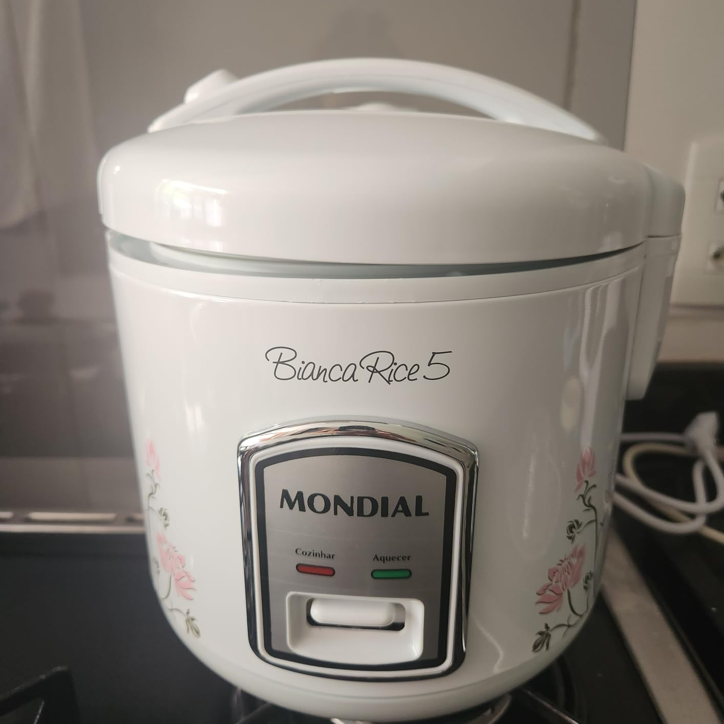 MONDIAL Panela De Arroz Bianca Rice 5, Branco, 400W, 220V - NPE-05-5X