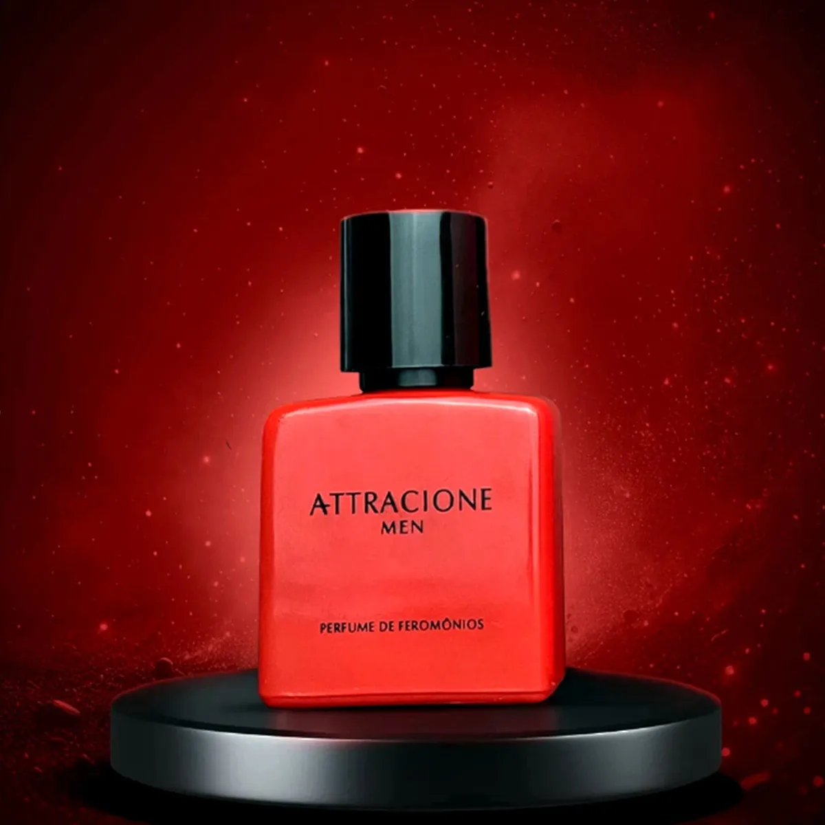 Attracione Men perfume Masculino Com Feromônios Ativados 25 mL