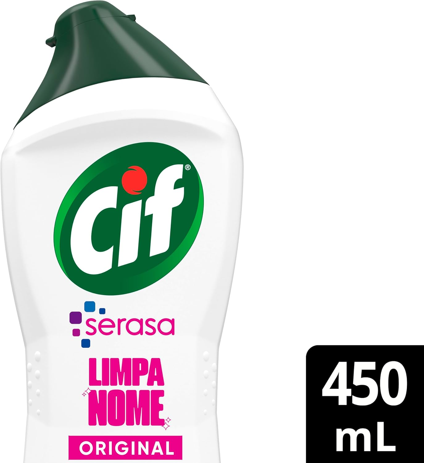 Cif Cremoso Limpeza Milagrosa Remove 100% Da Sujeira 450 Ml