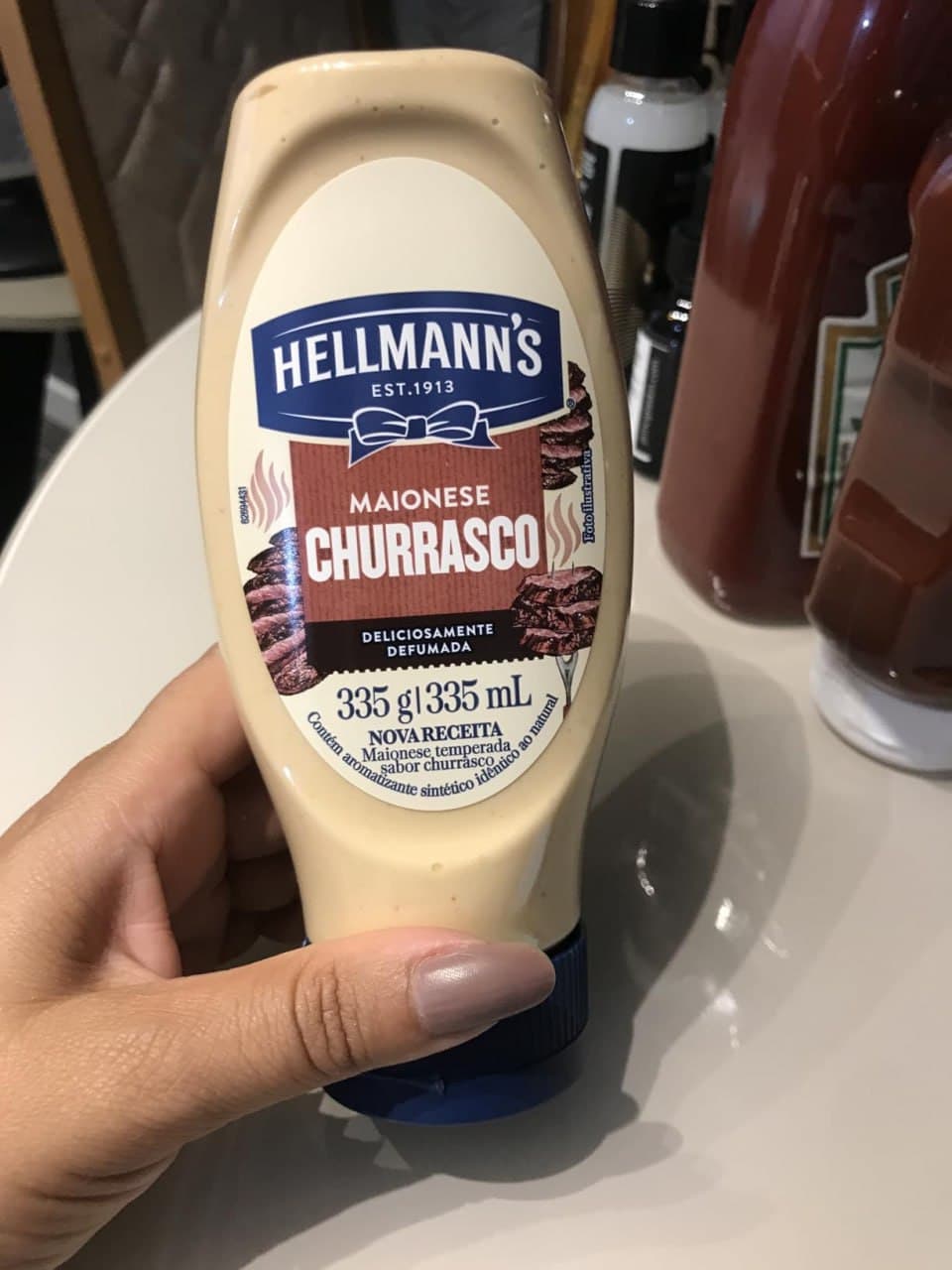 Hellmann's Maionese Defumada Churrasco 335 G