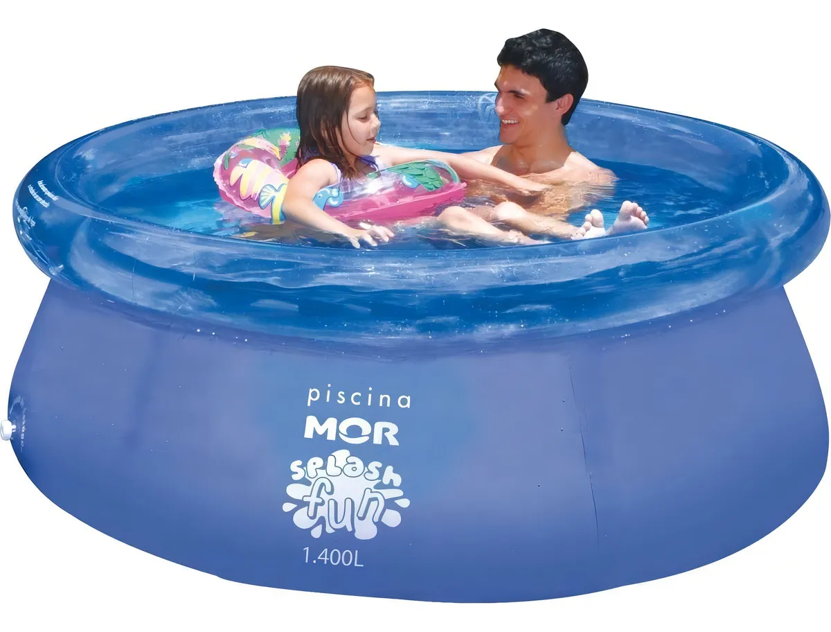 Piscina Inflável Fun Redonda 1400l Com Kit Reparo - Mor