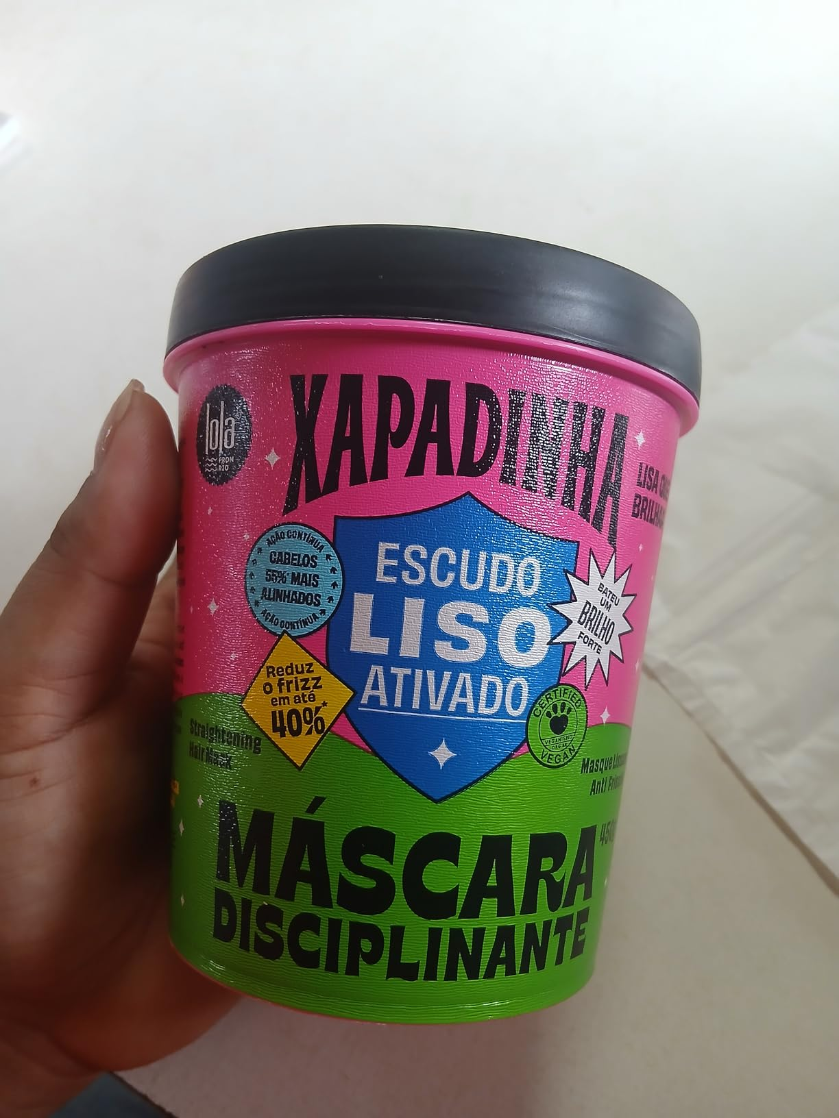 Xapadinha Máscara Disciplinante 450g , Lola Cosmetics