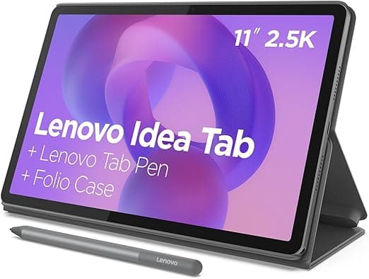 Tablet Lenovo Idea Tab Octa-Core, 4GB, 128GB Android 15 Wifi 5, Tela 11” 90Hz, Caneta e Capa