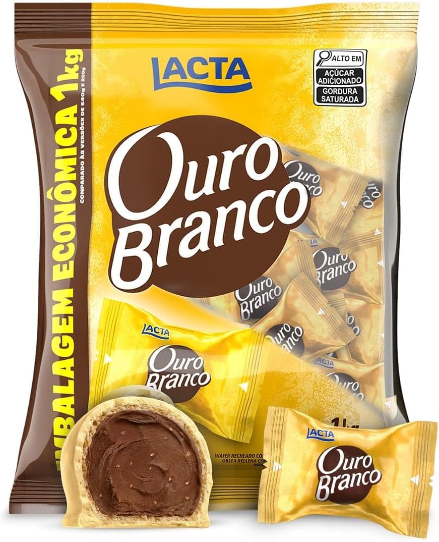 Chocolate Ouro Branco Pacote 1Kg