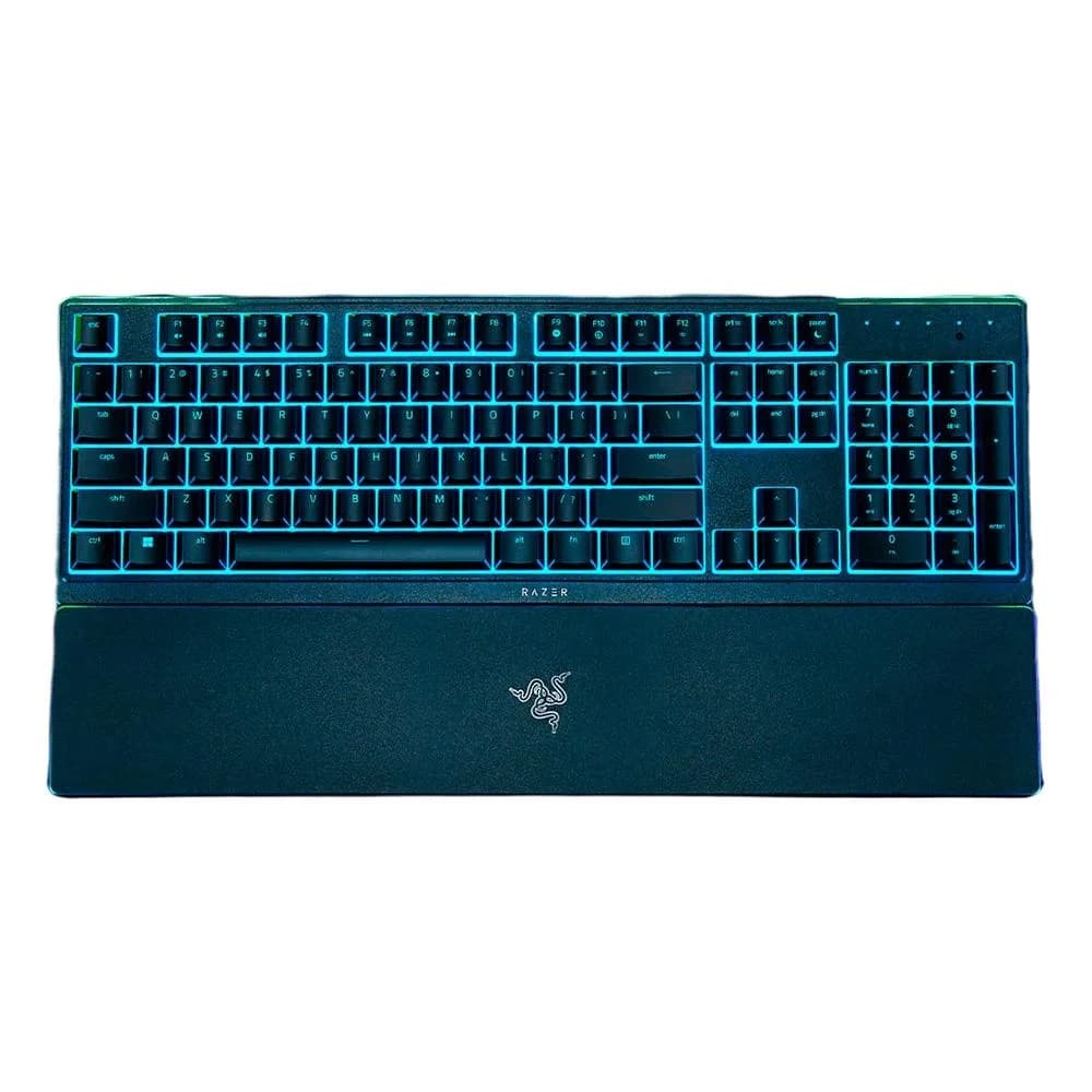Teclado Gamer Razer Ornata V3 X, Chroma RGB, US, Preto - RZ0304470200R3U