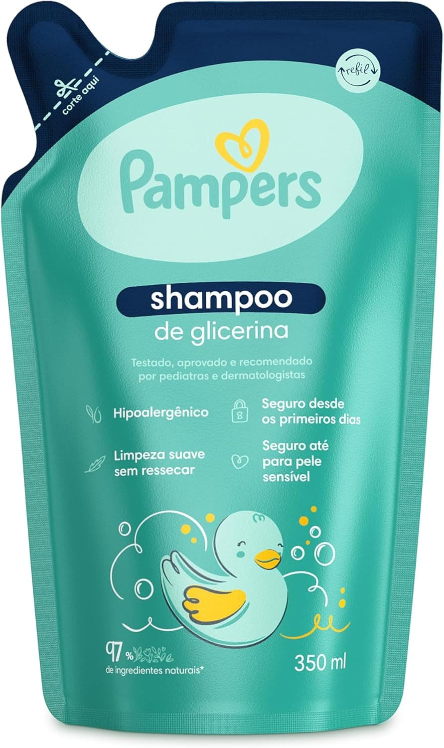 PAMPERS REFIL SHAMPOO GLICERINA 350ml