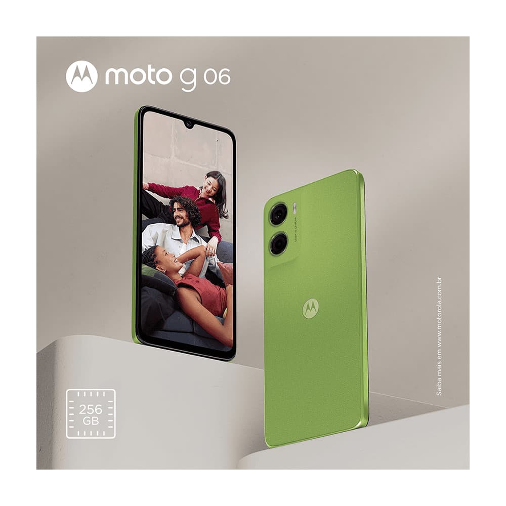 Smartphone Motorola Moto g06 - 256GB, 4GB RAM