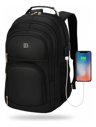 Mochila Masculina Faculdade Impermeável Resistente Grande