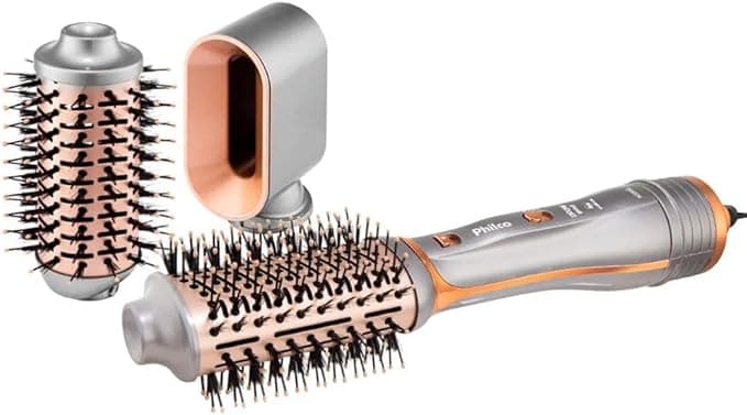 Escova Secadora Philco PES19SG 3 acessórios 1300W