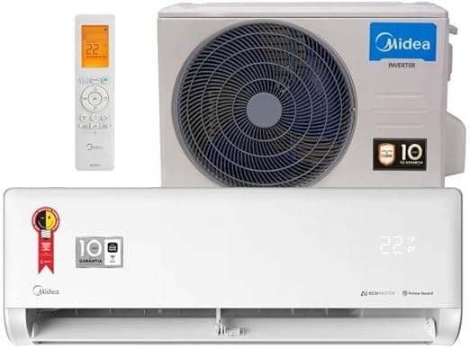 Ar-condicionado Split Inverter 9000 Btus Midea Ai Ecomaster High Wall Só Frio 42ezvca09m5/38ezvca09m5 220v