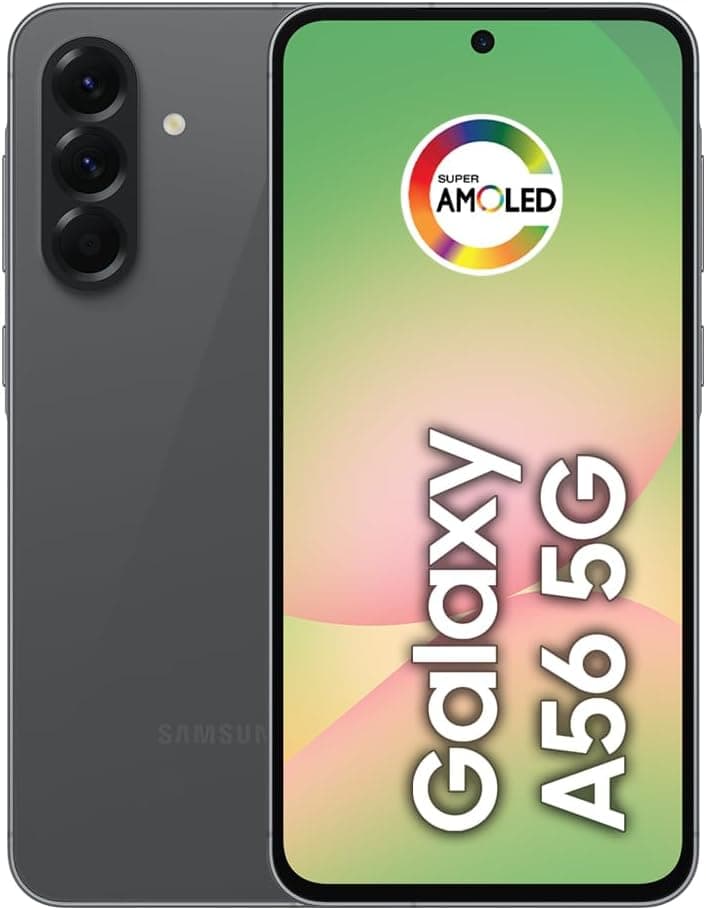 Smartphone Samsung Galaxy A56 5G 128GB, 8GB RAM, Preto