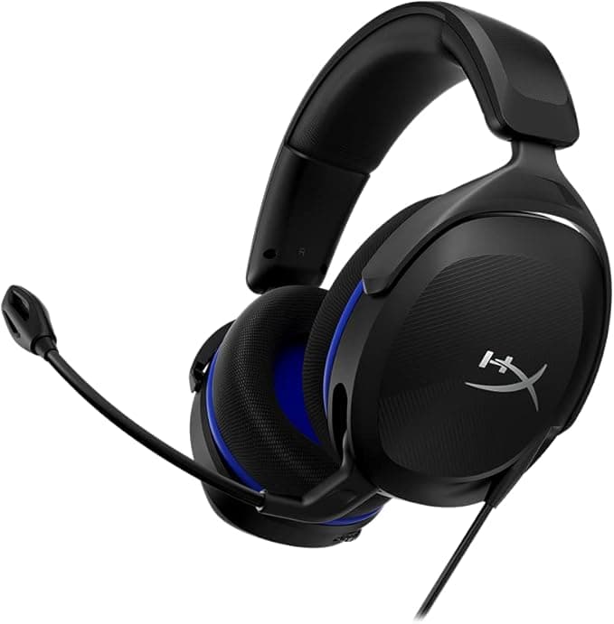 HyperX Cloud Stinger 2 Core – Fone de ouvido para jogos para PlayStation, drivers de 40 mm – Preto