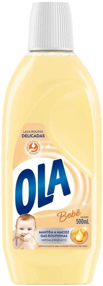 Sabão Líquido Ola Bebê para Roupas Finas e Delicadas 1l