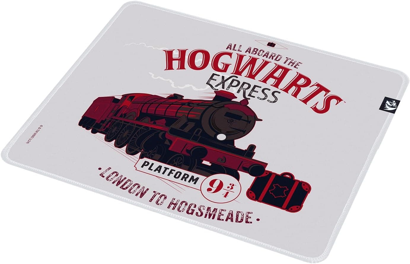 Mousepad Gamer Redragon Harry Potter Expresso de Hogwarts Special Edition Tamanho M Branco 320 x 270 x 3mm HP-934