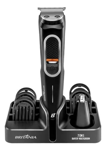 Aparador De Pelos Britânia Bap21p Multigroom 7 Em 1