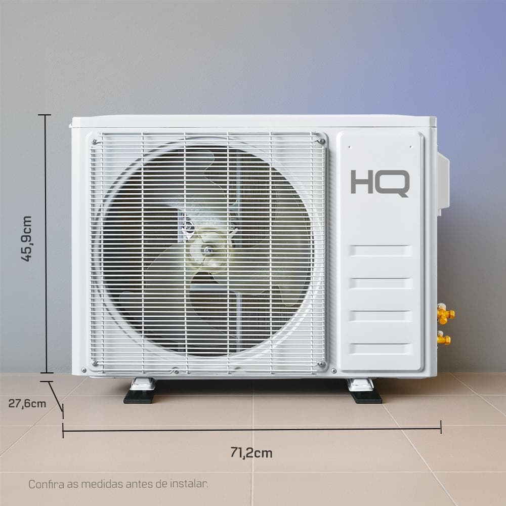 Ar Condicionado Split HQ Hi Wall Inverter 12.000 BTU/h Frio Monofásico Branco VIHT12KCO3S2S13 - 220V