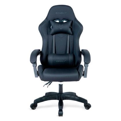 Cadeira Gamer Husky Storm 100, Até 120kg, Almofadas, Reclinável 135º, Tecido, Preta - HCG100PTT