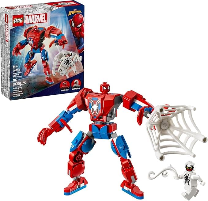 LEGO Super Heroes Marvel Robô do Homem-Aranha vs. Anti-Venom 76308