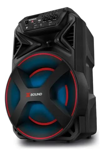Caixa Amplificada Xsound 300w Rms Cm-300-n Preto
