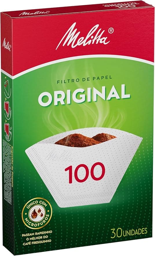 Filtro de Papel 100 Melitta 30 Unidades