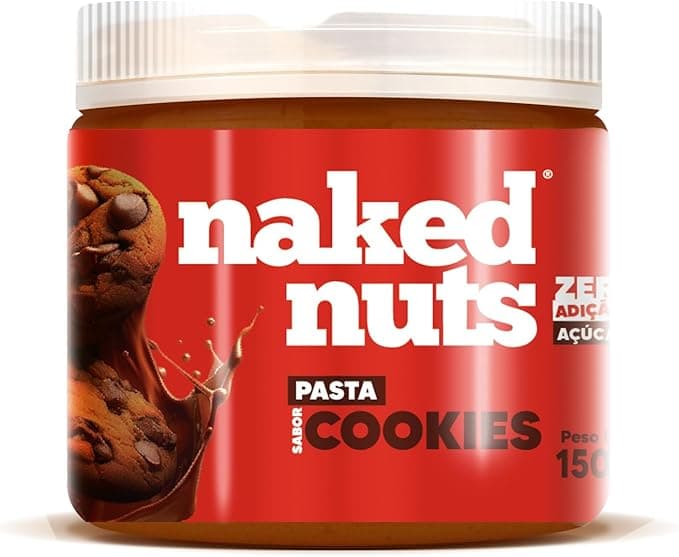 Naked Nuts Pasta De Amendoim Com Cookies De Chocolate (150G)