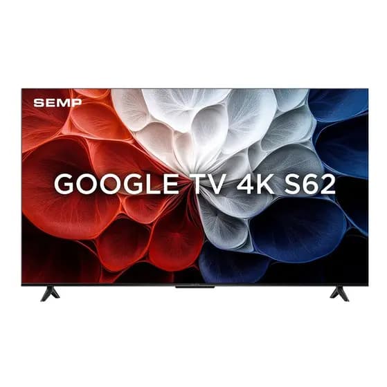Smart Tv 43'' Semp 43s62 Led Hva Google Tv Hdr Uhd 4k Hdmi