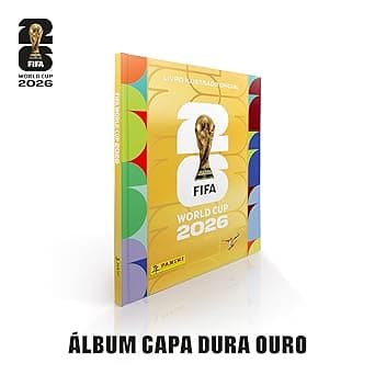 Copa do Mundo 2026 Álbum de Figurinhas Capa Dura Ouro FIFA WORLD CUP 2026™