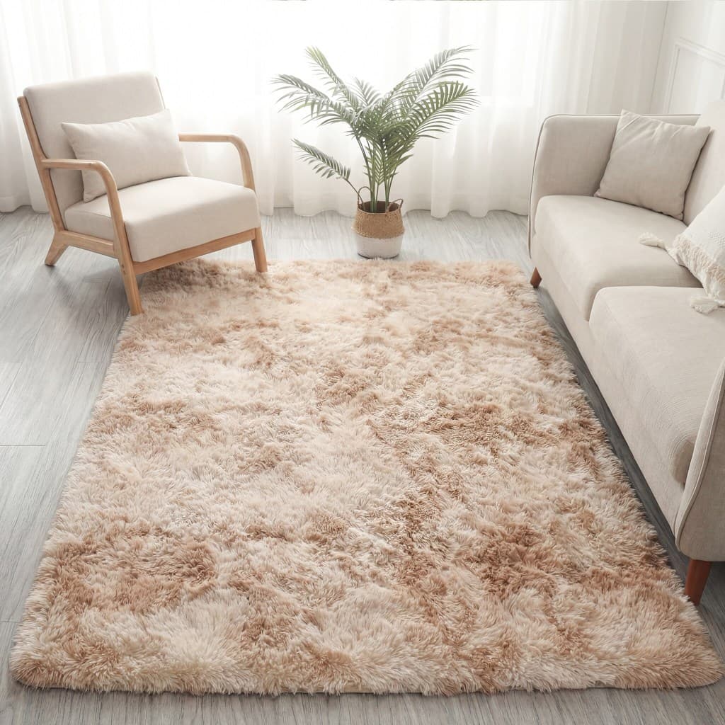 Tapete Sala 1,50x1,00 Peludo 4 Cm De Altura Shaggy Promoção