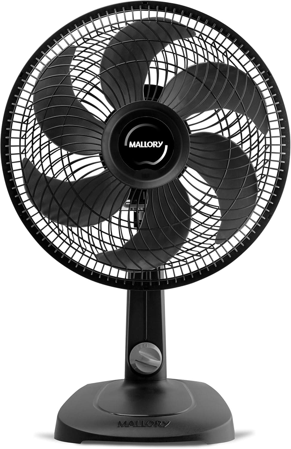 Ventilador de Mesa Mallory Turbo Compact 30 cm, Silencioso,