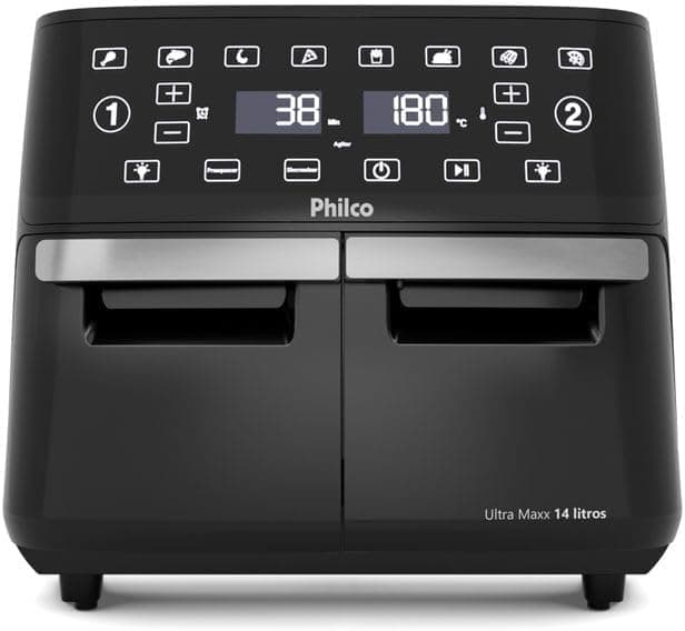 Air Fryer Philco 14L 4 em 1 Painel Digital PAF14A 127V