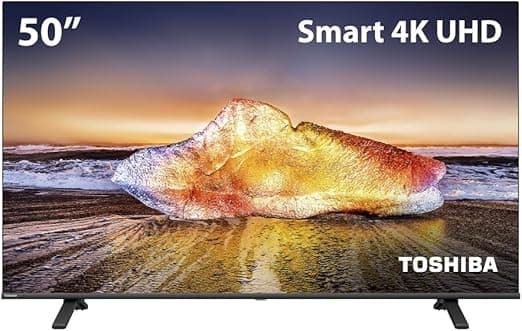Smart TV DLED 50" 4K Toshiba VIDAA 3 HDMI 2 USB Wi-Fi