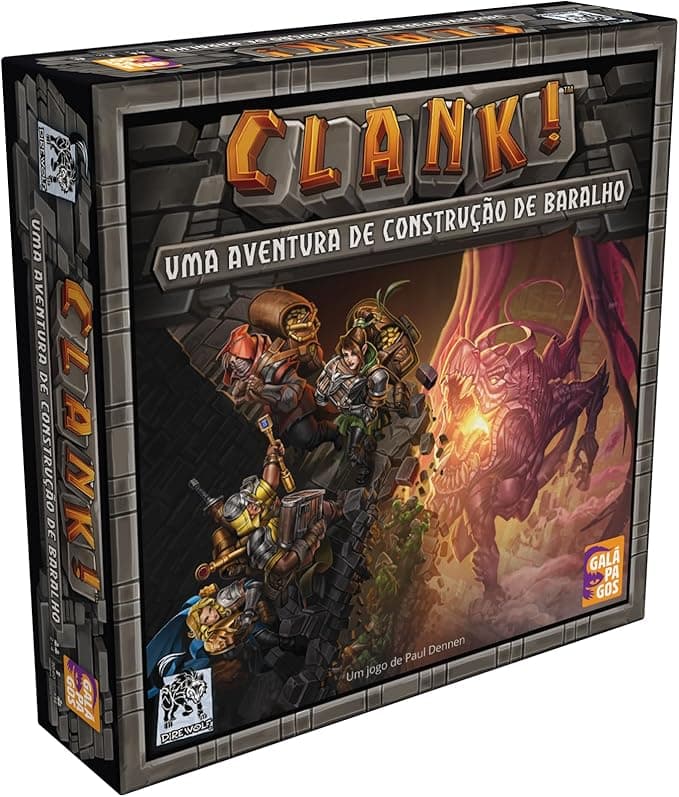 Galápagos,Clank!: Uma Aventura de Construção de Baralho,Jogo de Cartas,2 a 4 jogadores,14 , 30 a 60 min e Competitivo