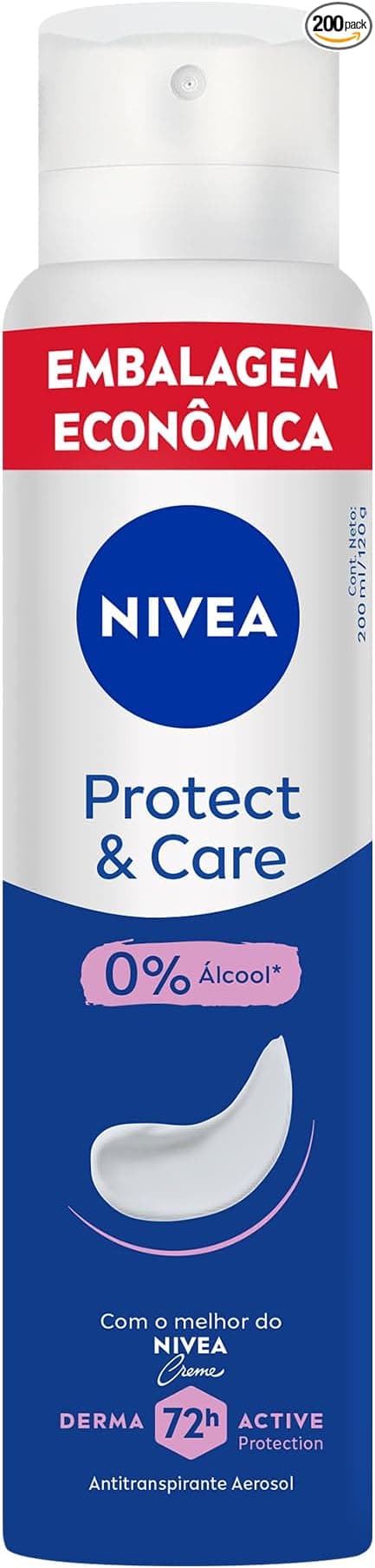 NIVEA Desodorante Antitranspirante Aerossol Protect
