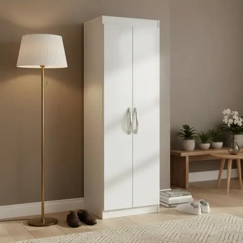 Sapateira Organizador Calcados Objetos 5 Prateleiras Armário Cinza