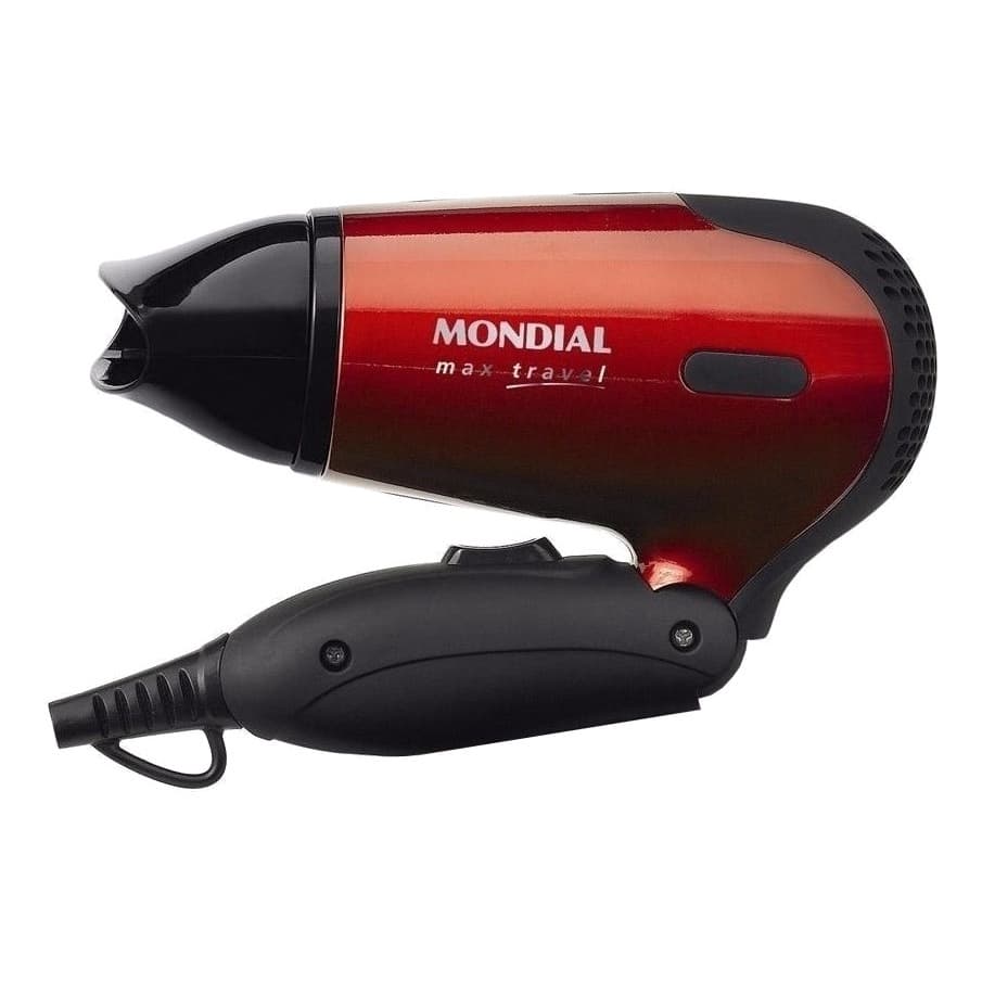 Secador de Cabelos Mondial Max Travel SC-10 Bivolt 1200w