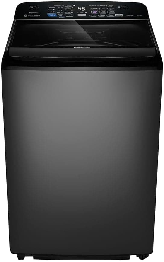 Panasonic Máquina de Lavar 18kg Titânio Antibactéria 220v NA-F180P7T