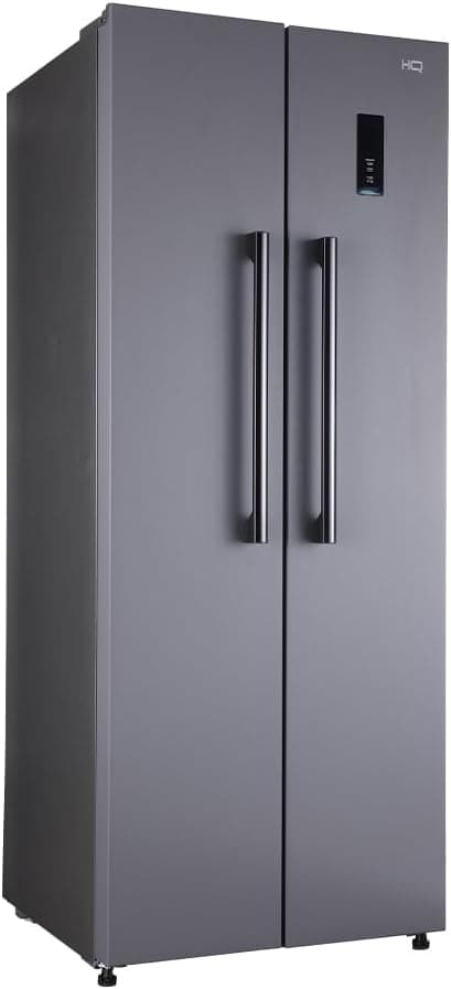 Geladeira Refrigerador HQ Frost Free Side By Side 460 Litros Cinza HQ-460SBSFF (127V)