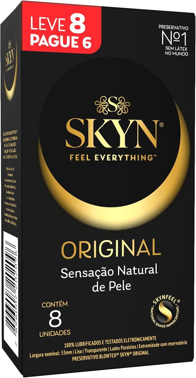 SKYN Preservativo Leve 8 Pague 6 Unidades