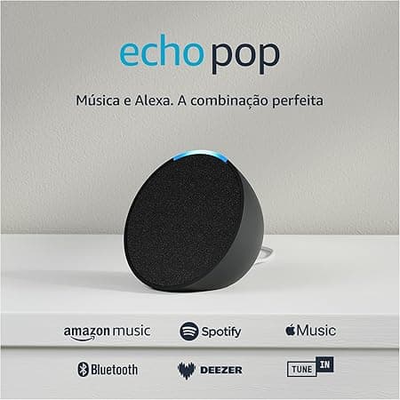 Echo Pop (Geração mais recente) Cor Preta