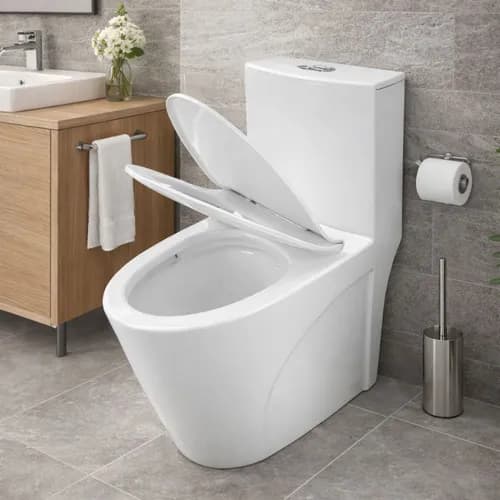 Vaso Sanitário Monobloco Caixa Acoplada Barcelona Branco