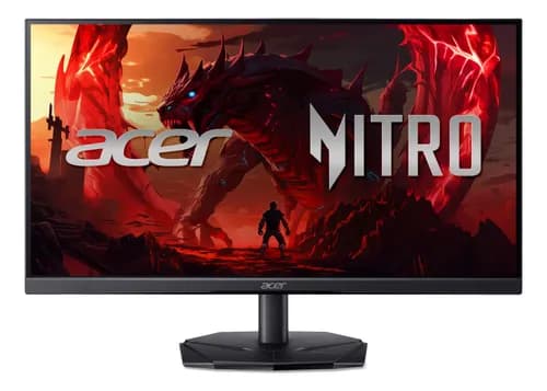 Monitor Acer Nitro KG241Y P3BIP 23.8” Full HD LED VA 180 Hz 0.5ms HDMI AMD FreeSync Premium Preto