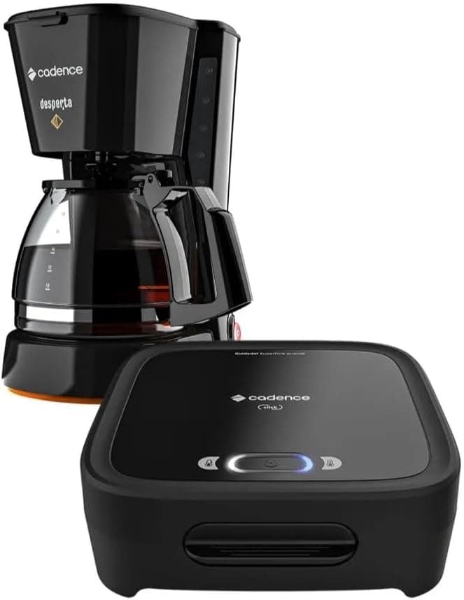 Kit Click Cadence - Sanduicheira e Cafeteira Desperta - 127V