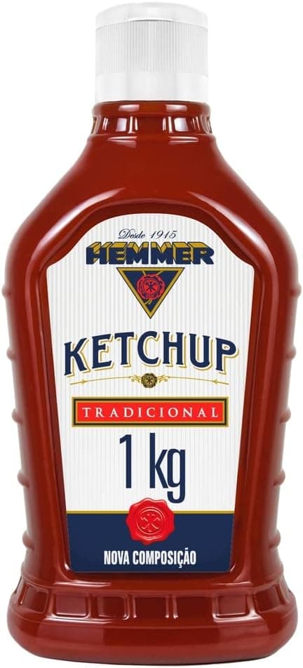 Hemmer Ketchup Tradicional Bisnaga 1kg