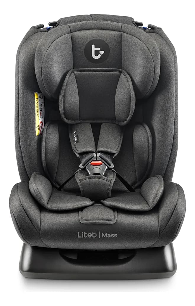 Cadeirinha infantil para carro Litet Mass 0-36kg Preta - BB456