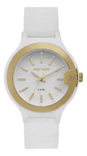 Relógio Feminino mo2036je/8b Luau Branco Mormaii