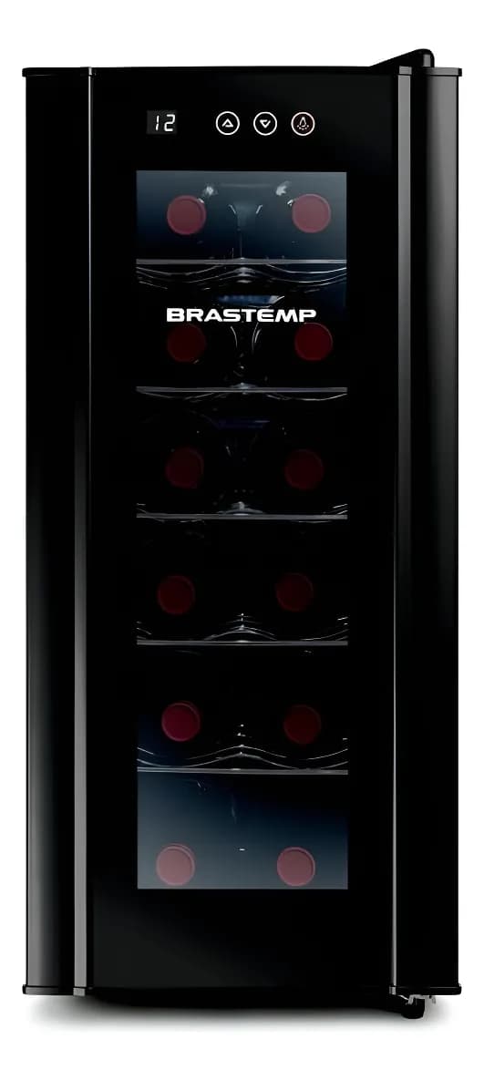 Adega Brastemp 12 Garrafas Com Painel Touch - Bzc12be